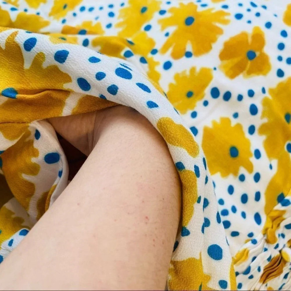 Anthropologie Vera Buttercup Mini Dress Size XS - Picture 10 of 16